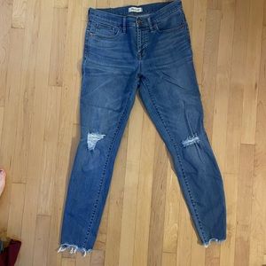 Madewell 8inch in skinny TALL